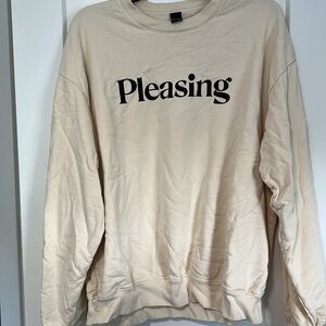 Like New Harry Styles Pleasing Crewneck